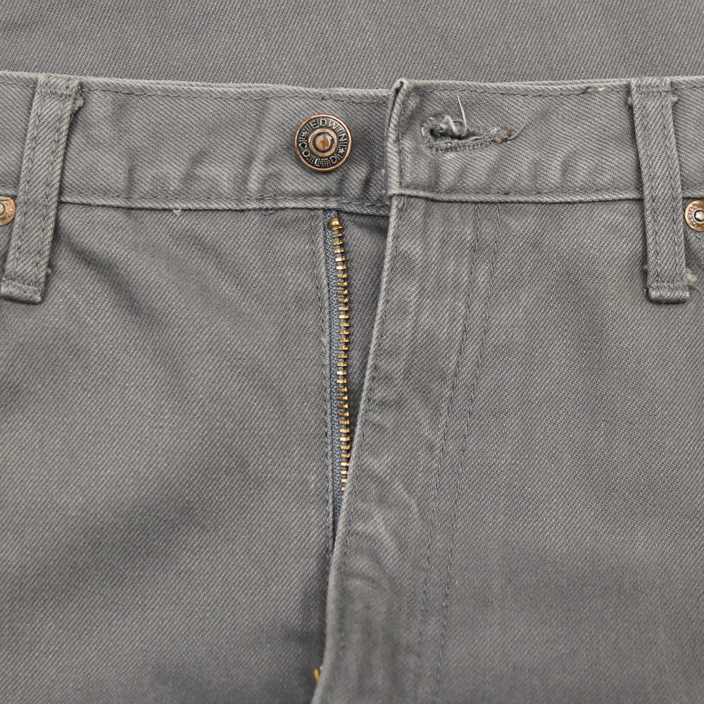 90s Edwin Japan Gray Denim Jeans Size 30