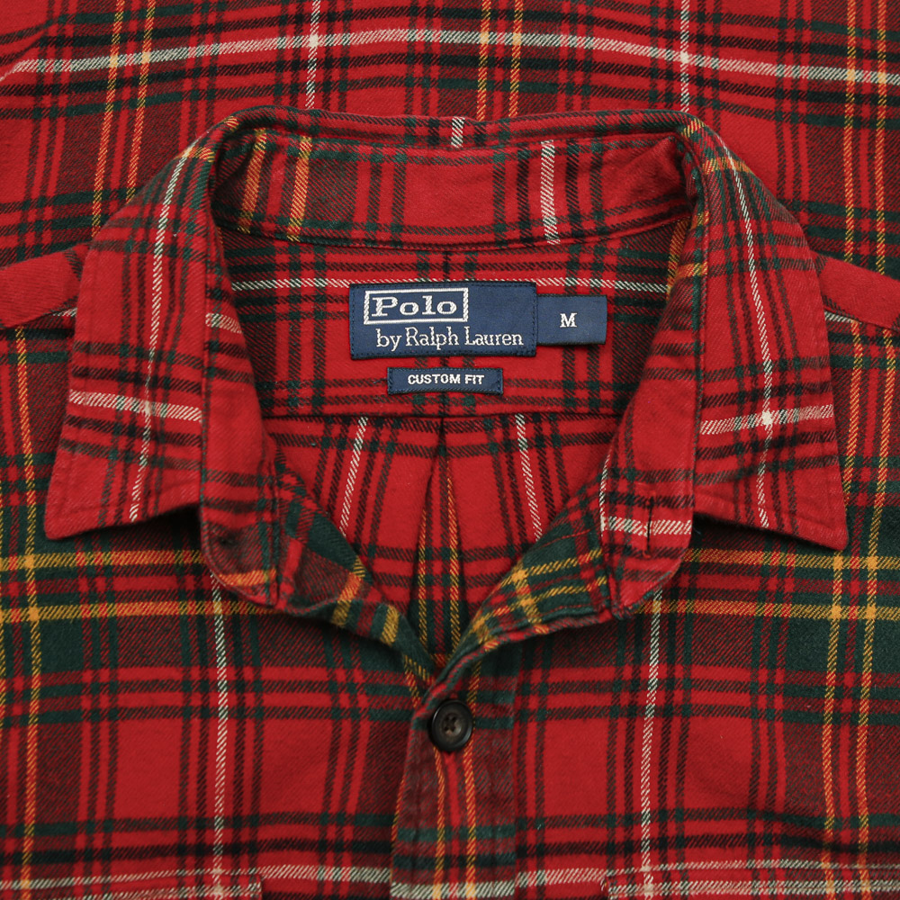 Polo Ralph Lauren Plaid Flannel Shirt Size M