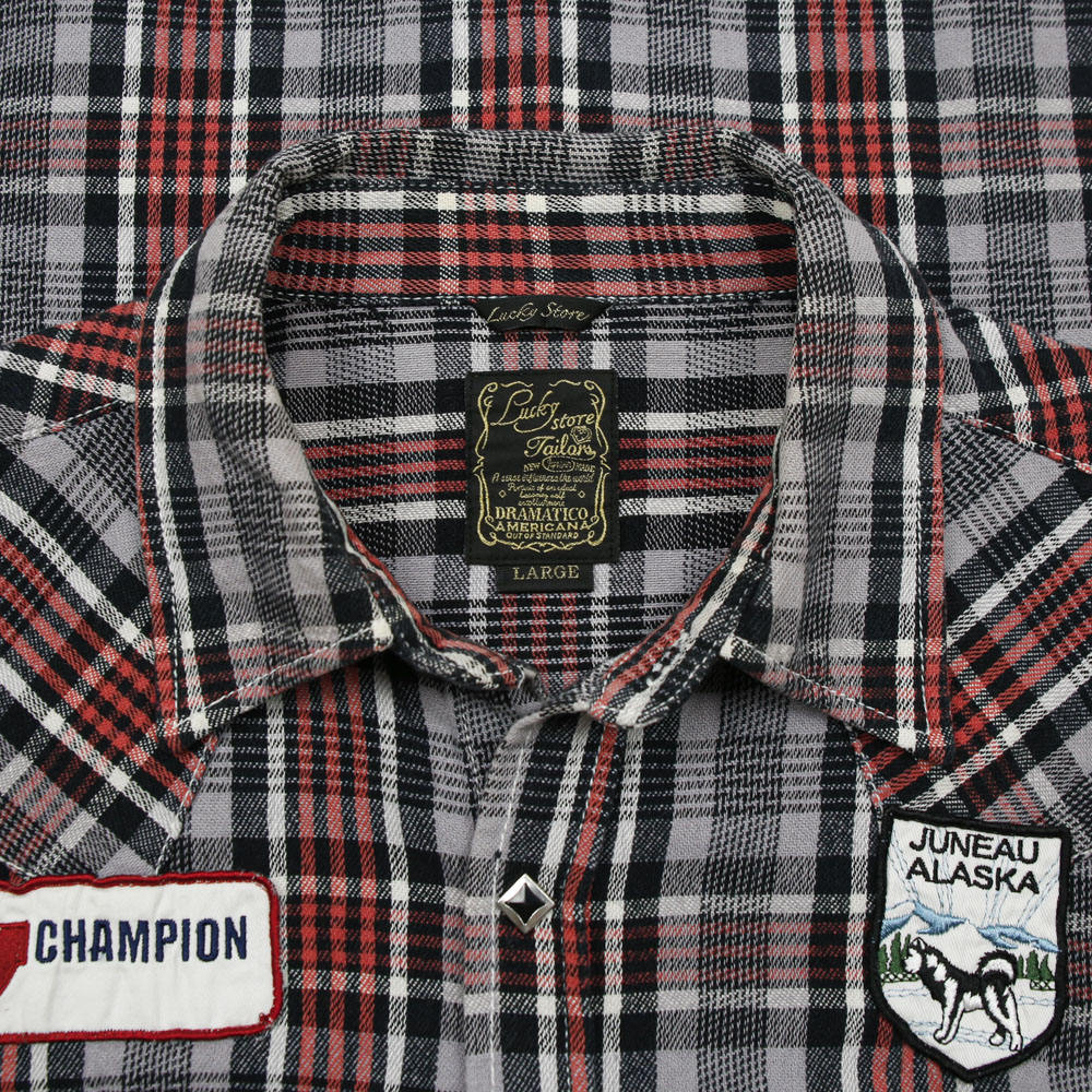 Lucky Store Japan Flannel Western Shirt Size L
