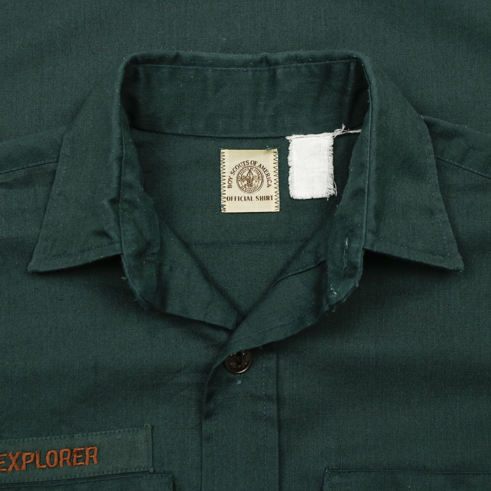 Vintage Boy Scouts of America Uniform Shirt Size XS