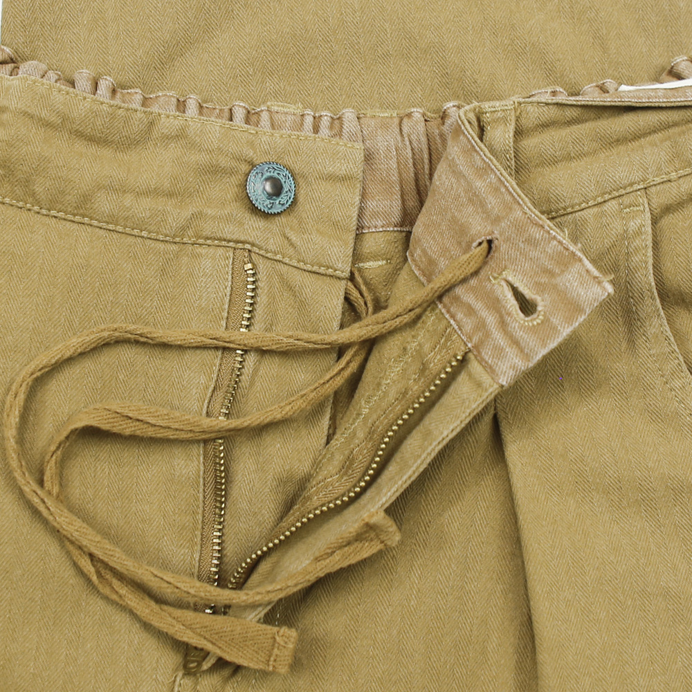 Tunagi Brown Herringbone Utility Pants Size 29-31