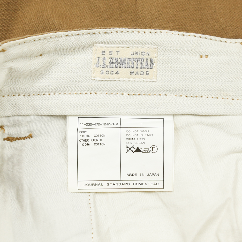 J.S. Homestead Japan Brown Work Pants Size 34