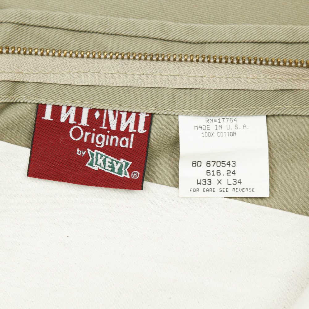 Vtg 80s Tuf Nut by Key USA Work Pants Size 33