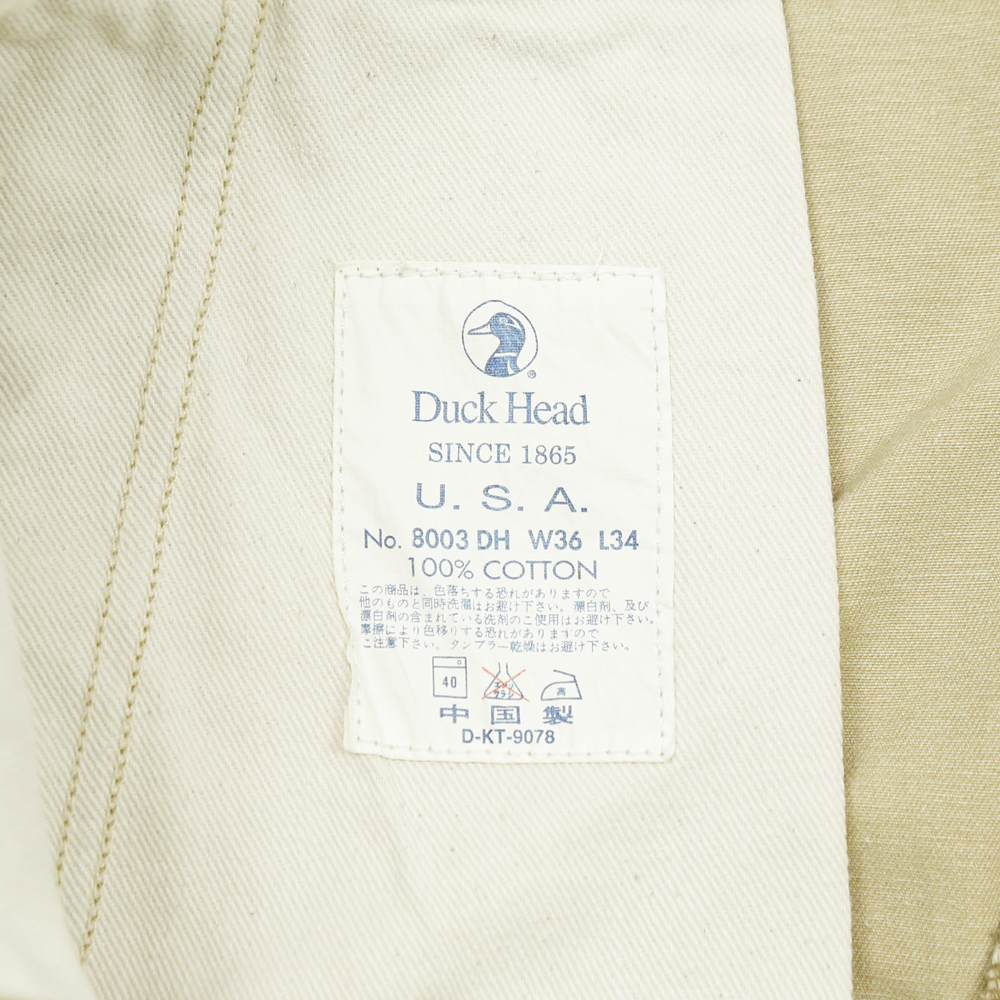 Duck Head Brand Type Field Trousers Size 36