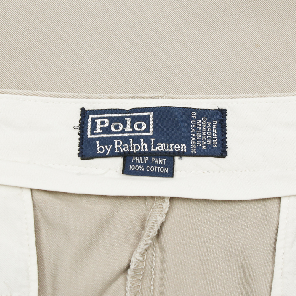 Polo Ralph Lauren Khaki Pants Relaxed Fit Size 34