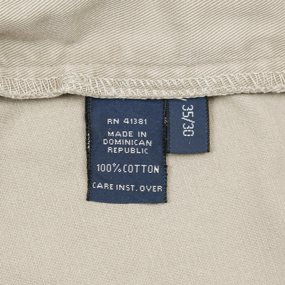 Polo Ralph Lauren Khaki Pants Relaxed Fit Size 34