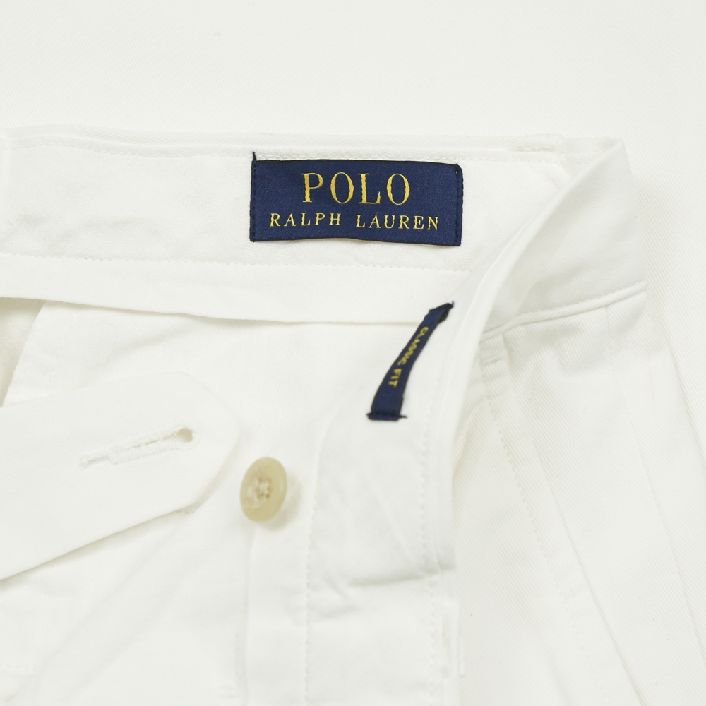Polo Ralph Lauren White Pants Straight Fit Size 32