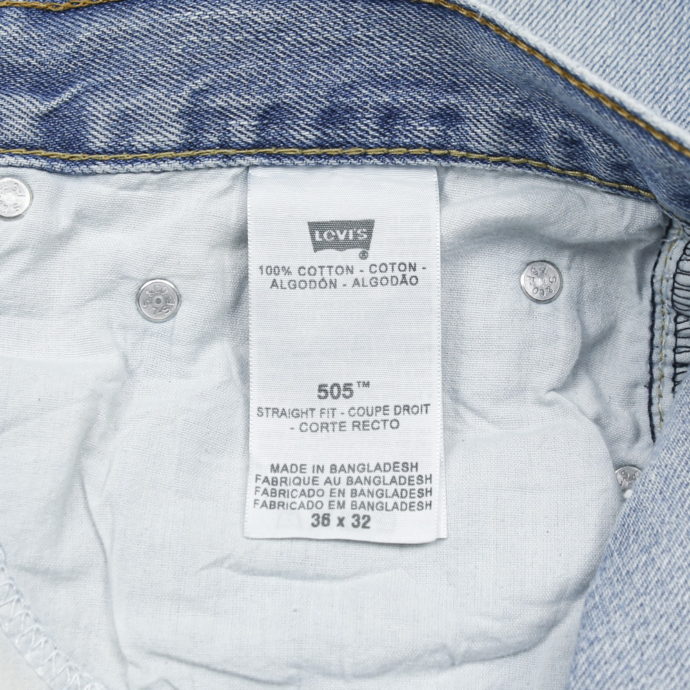 2010s Levi's 505 Denim Jeans Size 36