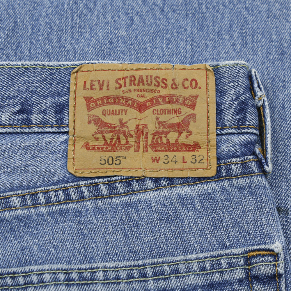 2010s Levi's 505 Denim Jeans Size 34