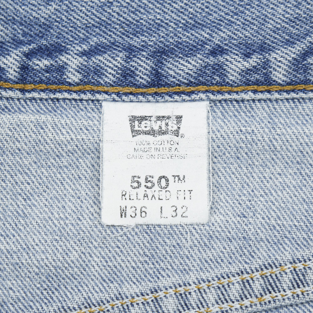 2000s Levi's 550 USA Denim Jeans Size 36