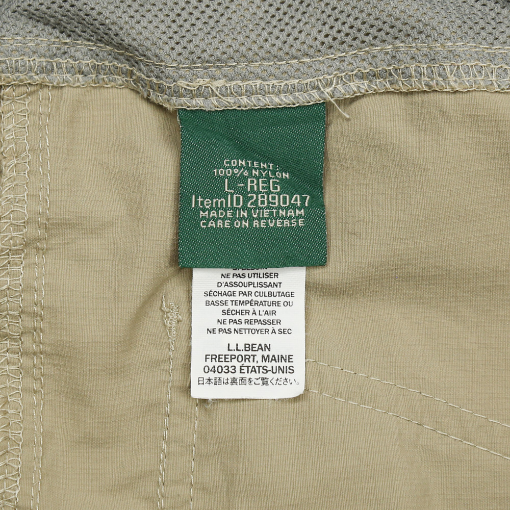 L.L.Bean Outdoor Nylon Utility Shorts Size L (34-36)