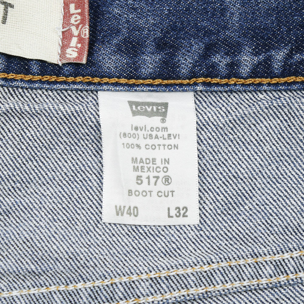 2000s Levi's 517 Denim Bootcut Jeans Size 40