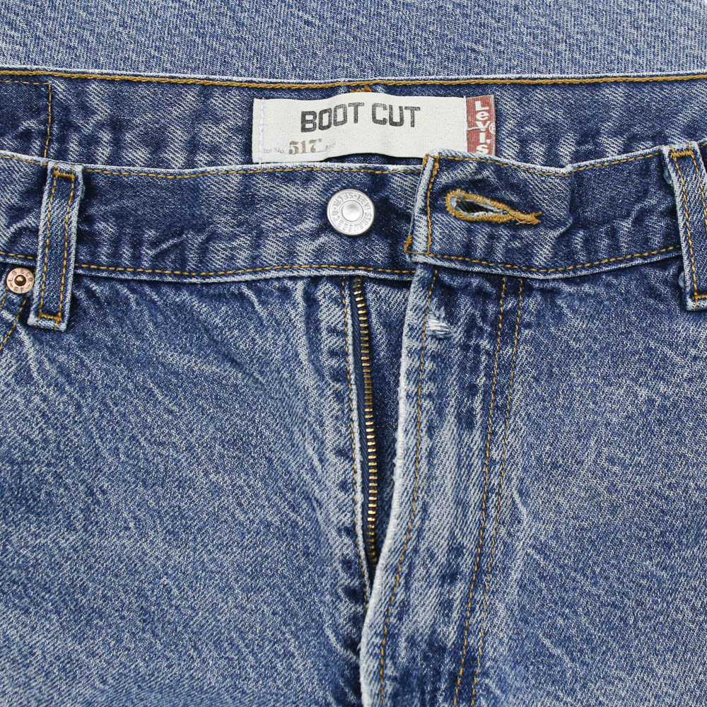 2000s Levi's 517 Denim Bootcut Jeans Size 36