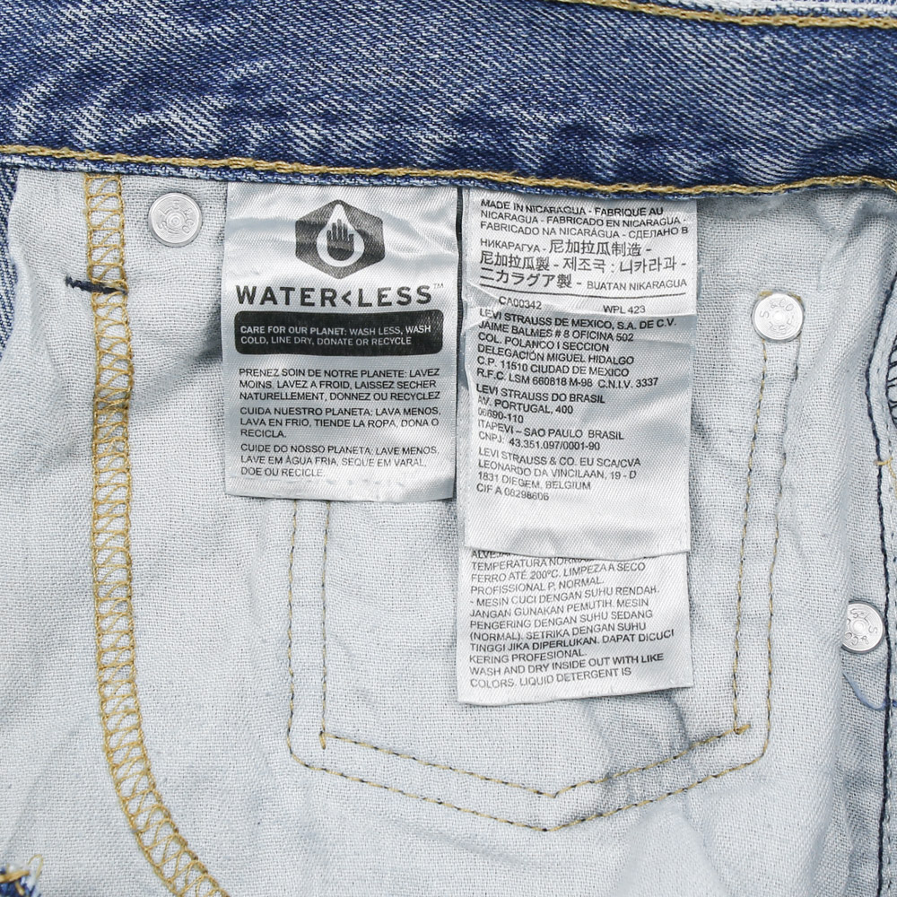 2010s Levi's 517 Denim Bootcut Jeans Size 35