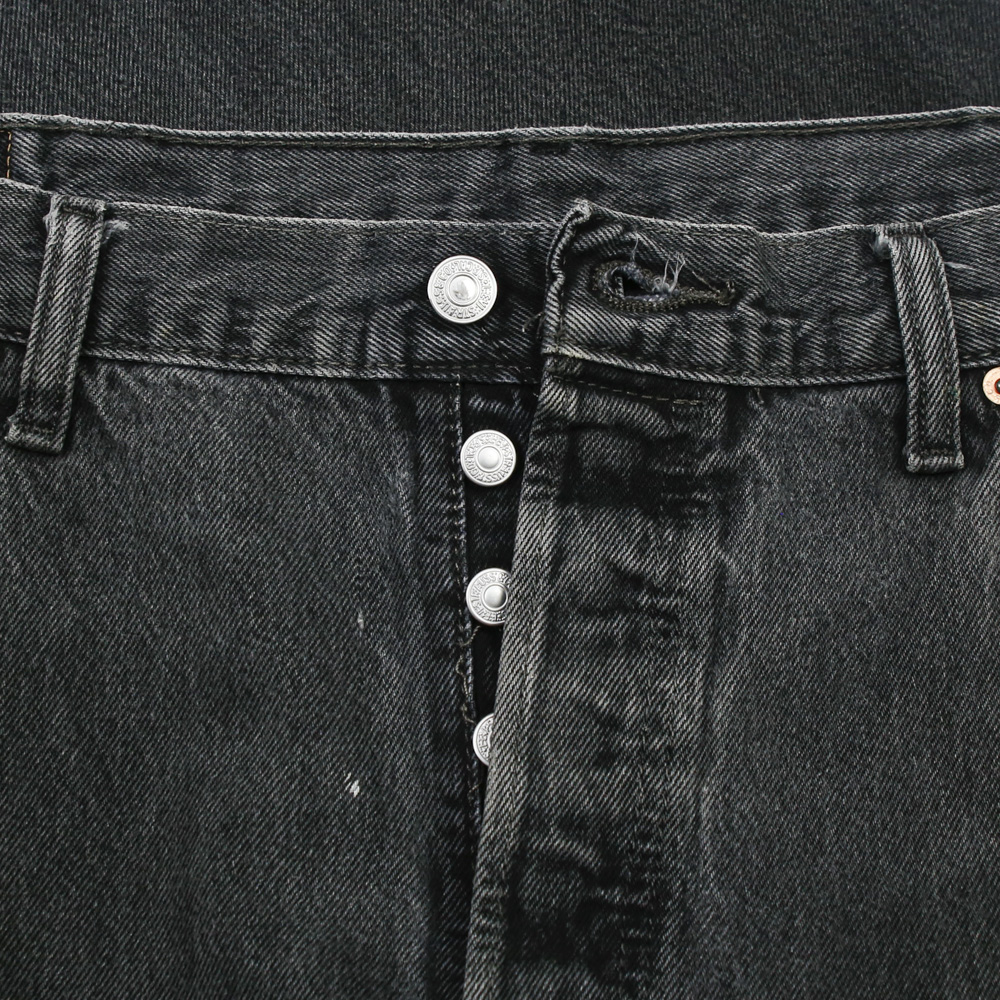 2020s Levi's 501 Black Denim Jeans Size 40