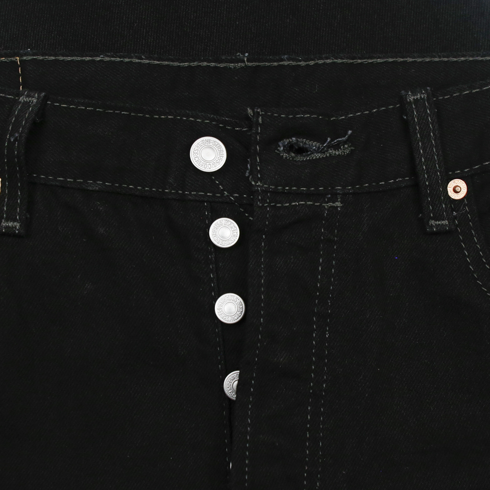 2020s Levi's 501 Black Denim Jeans Size 34