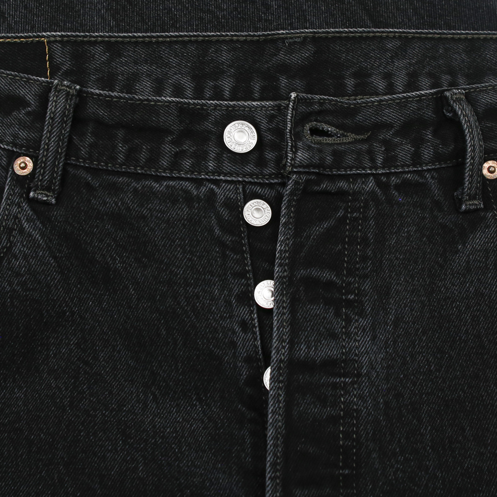 2010s Levi's 501 Black Denim Jeans Size 36