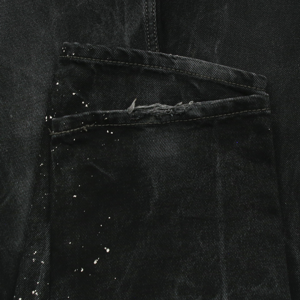 2010s Levi's 505 Black Denim Jeans Size 30