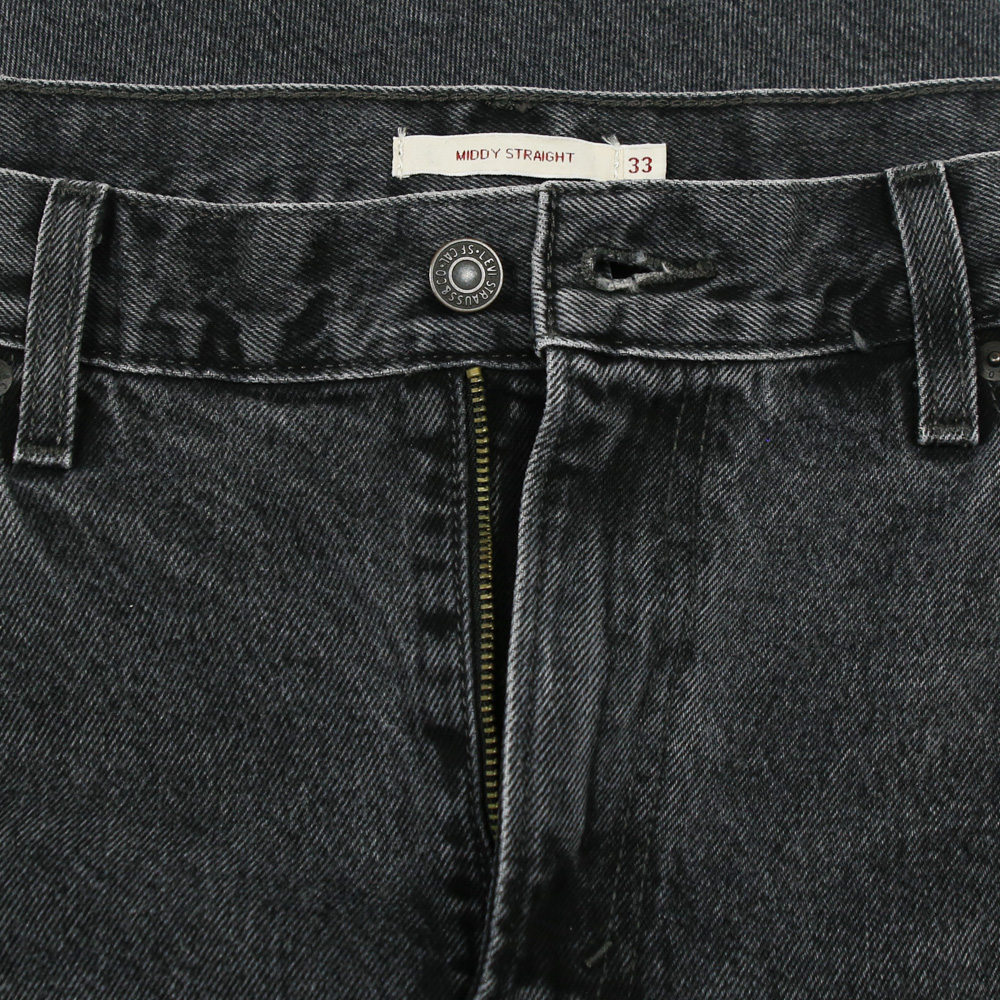 2020s Levi's Premium Black Denim Jeans Size 36
