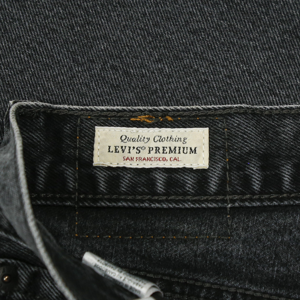 2020s Levi's Premium Black Denim Jeans Size 36