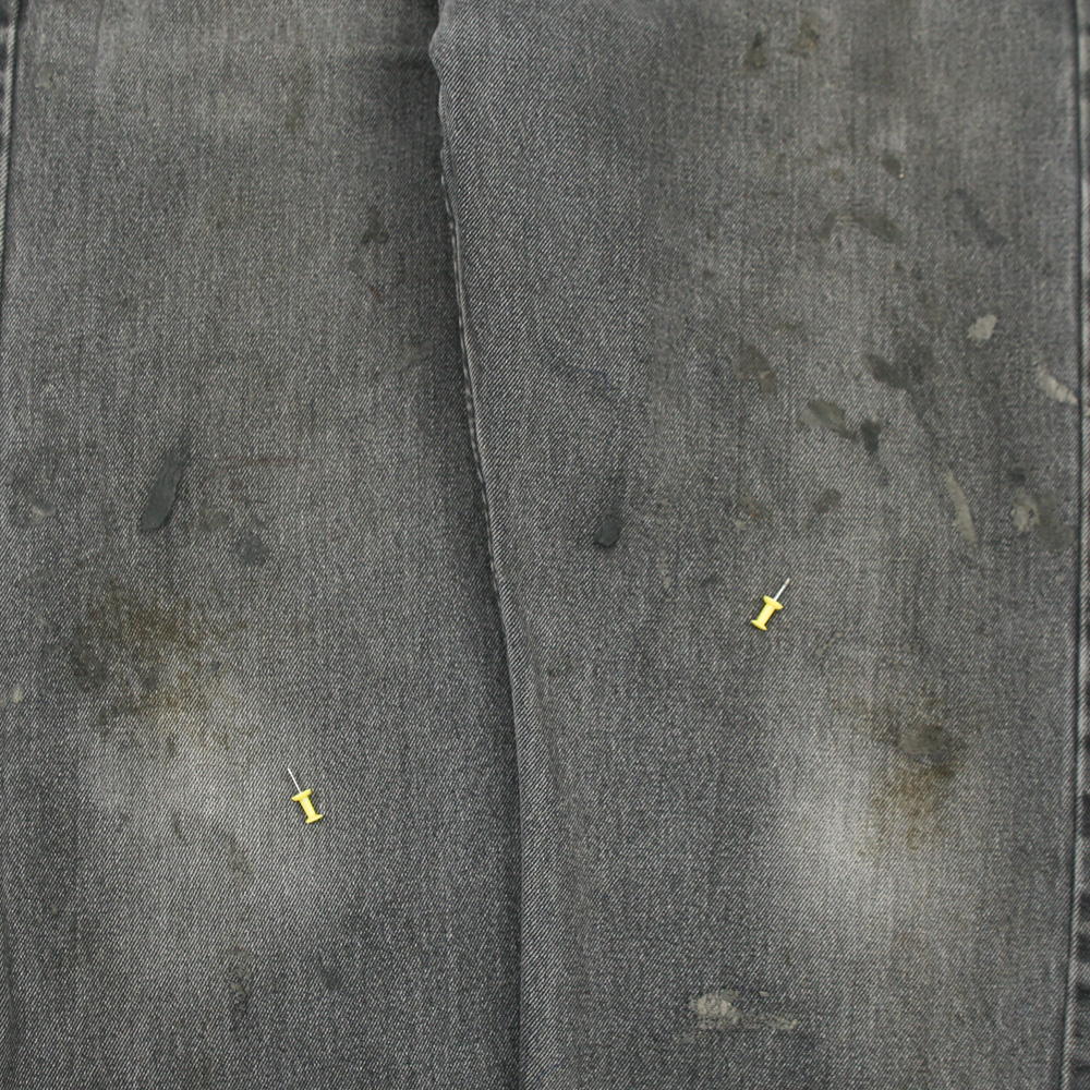 2000s Levi's 505 Faded Black Denim Jeans Size 36