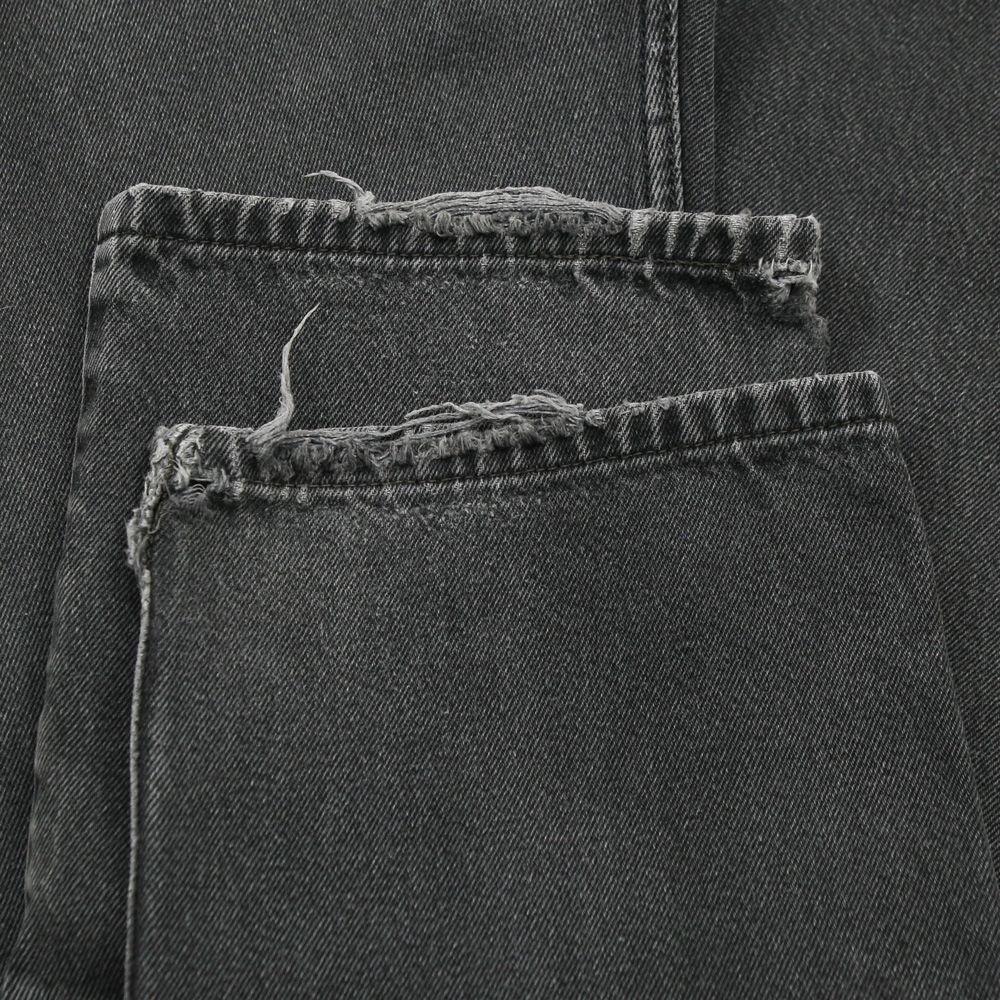 2000s Levi's 505 Faded Black Denim Jeans Size 32