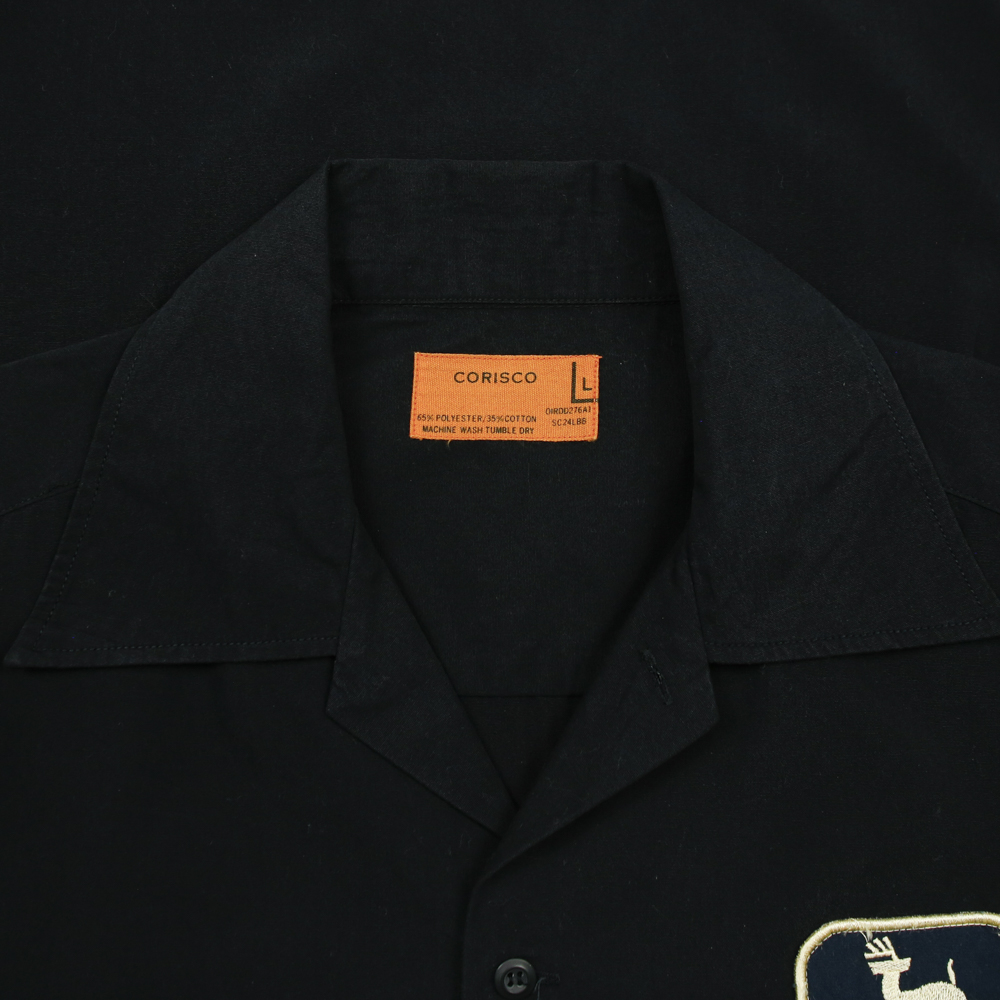 Corisco Brand Long-sleeve Work Shirt Size L