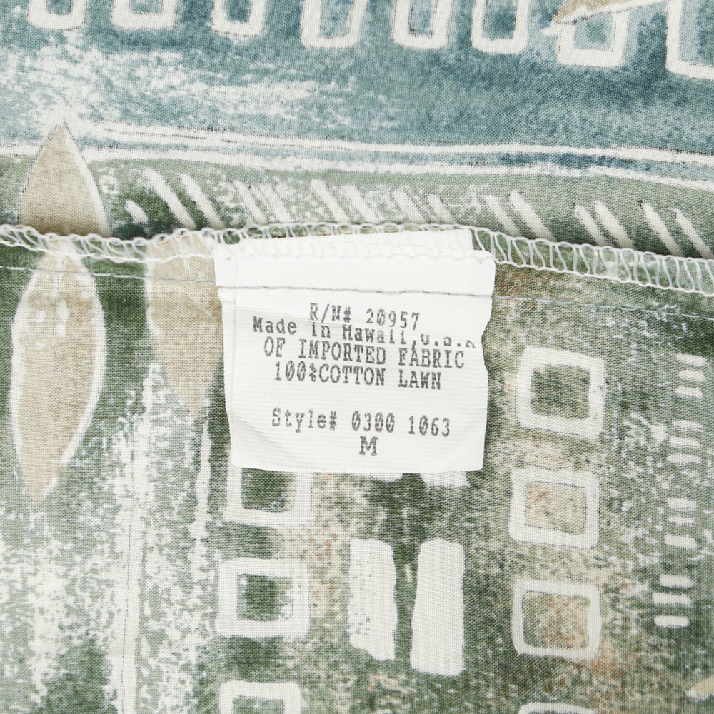 Tori Richard Brand Hawaiian Shirt Size M