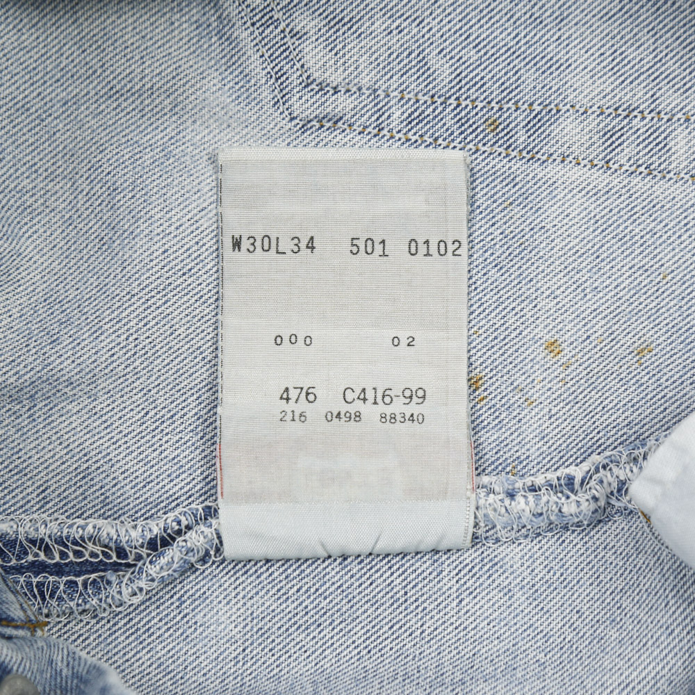 90s Levi's 501 Canada Made Denim Jeans Size 29