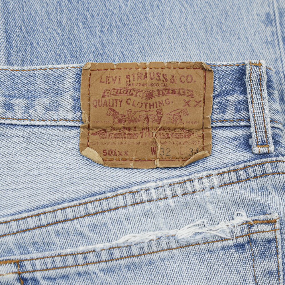 90s Levi's 501 Made in USA Denim Jeans Size 30