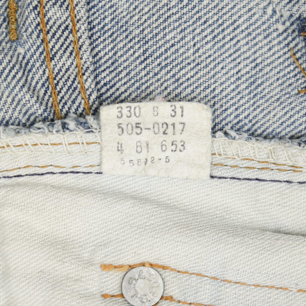 80s Levi's 505 Made in USA Denim Jeans Size 28