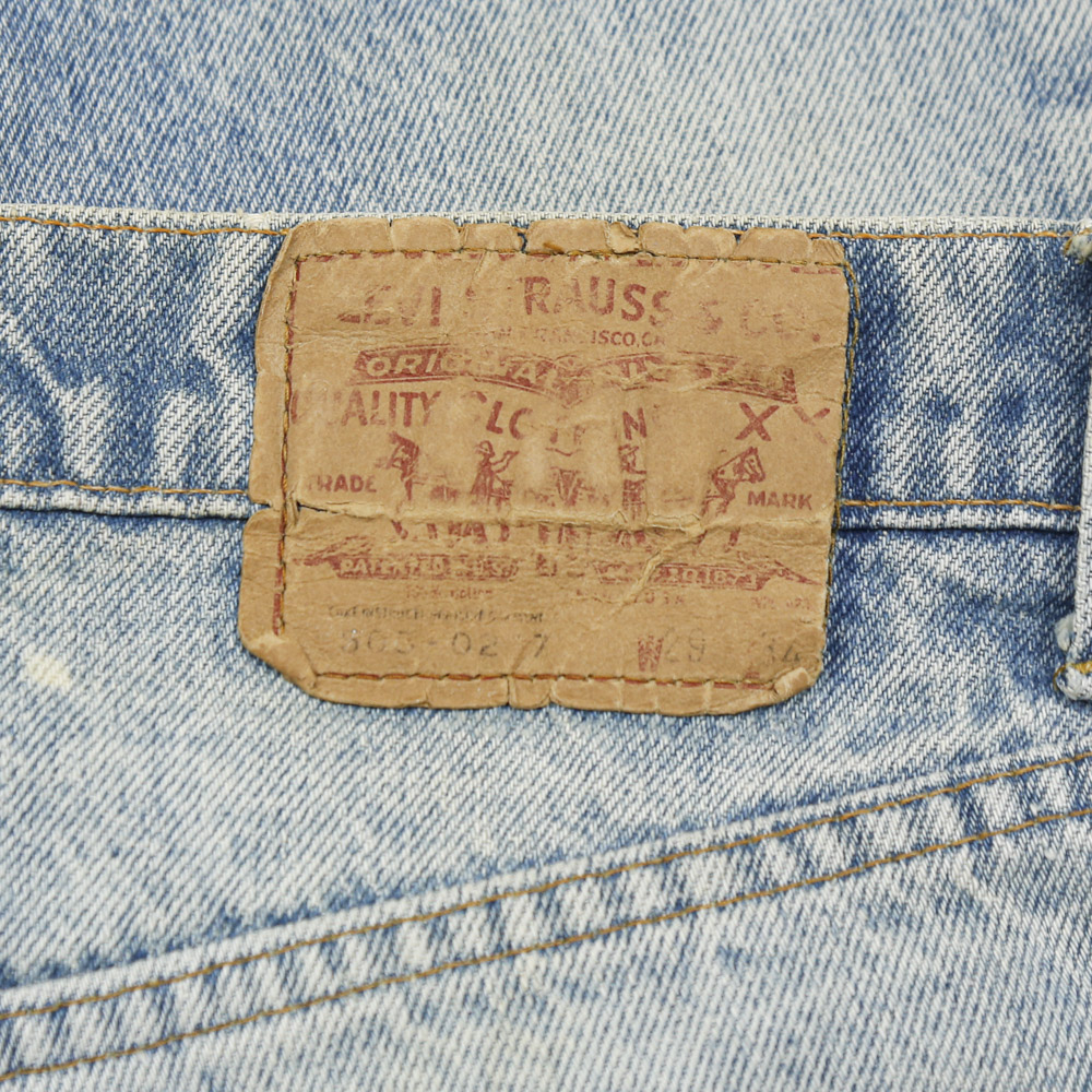 80s Levi's 505 Made in USA Denim Jeans Size 28