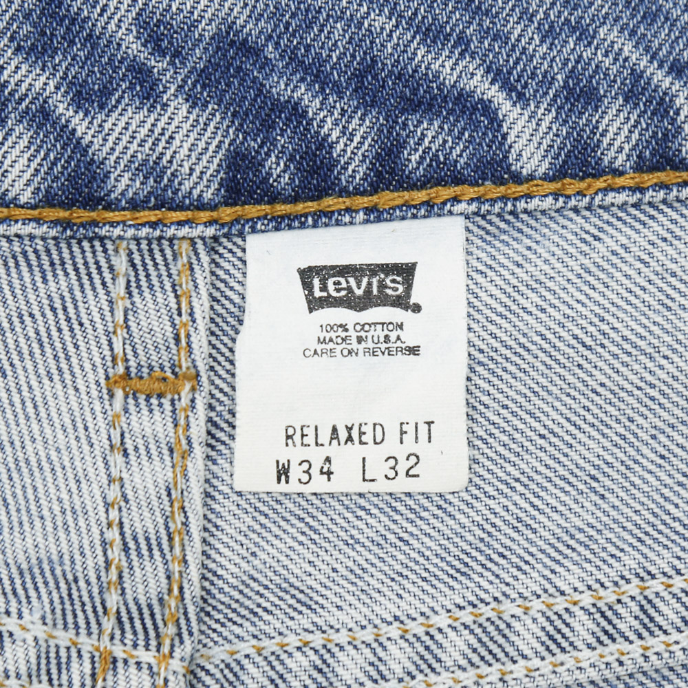 90s Levi's 540 Made in USA Denim Jeans Size 34