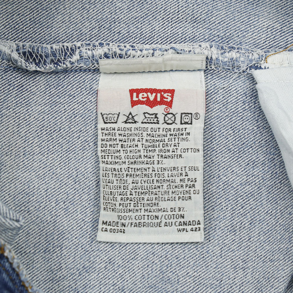 90s Levi's 501 Made in Canada Denim Jeans Size 36