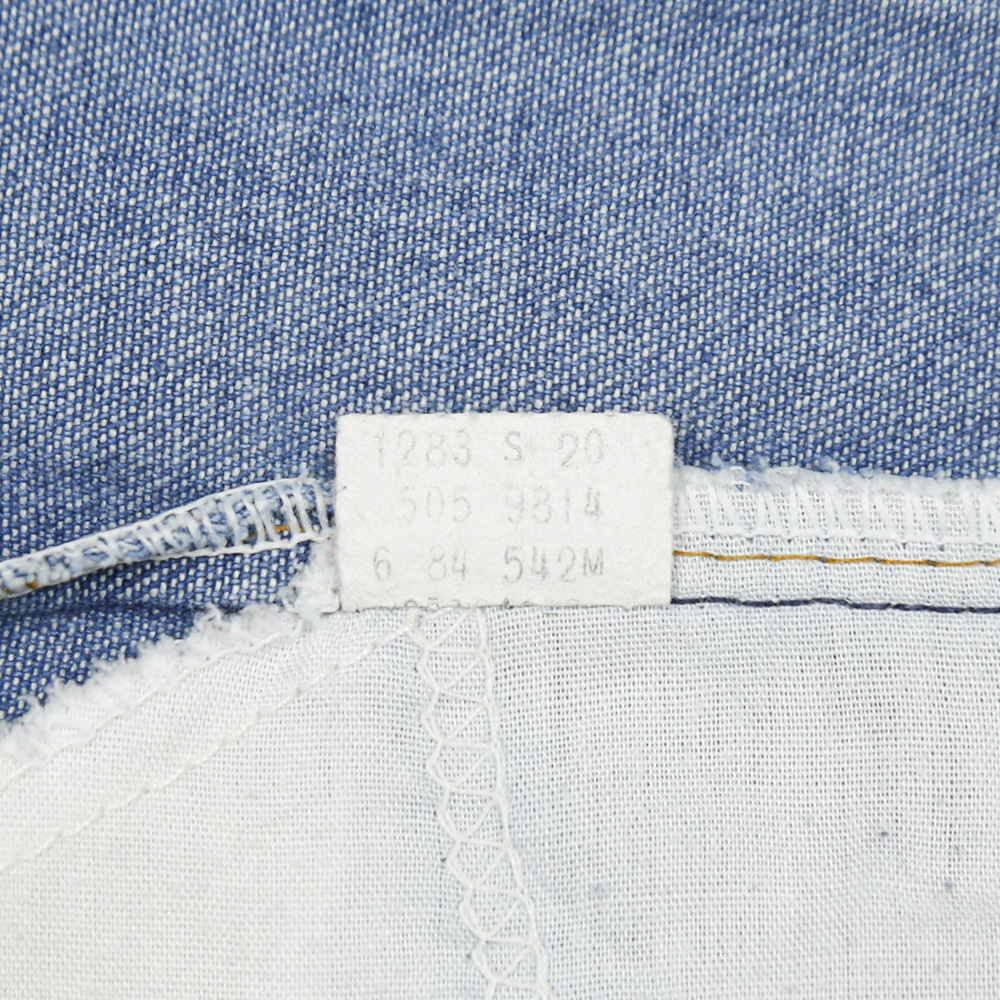 80s Levi's 505 Made in USA Denim Jeans Size 38