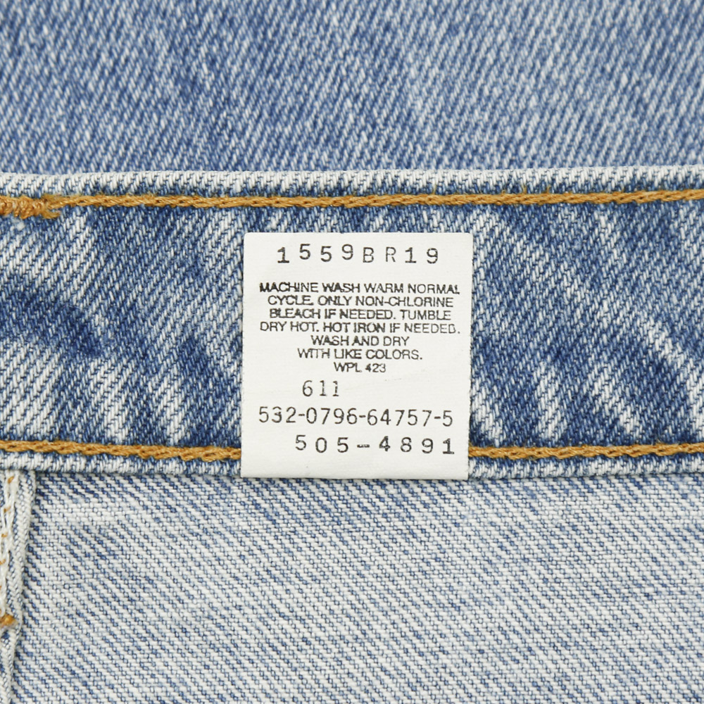 90s Levi's 505 Made in USA Denim Jeans Size 31