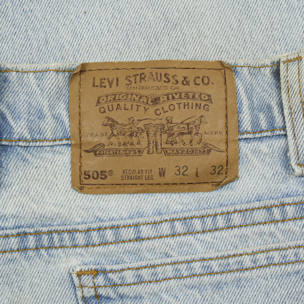 90s Levi's 505 Made in USA Denim Jeans Size 31