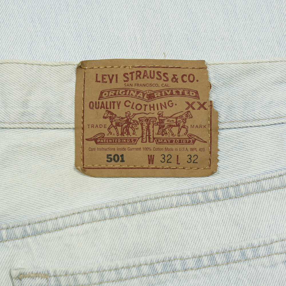 90s Levi's 501 Made in USA Denim Jeans Size 31