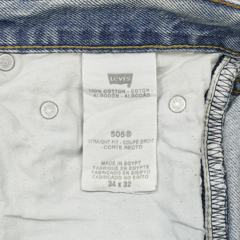 2010s Levi's 505 Denim Jeans Size 34
