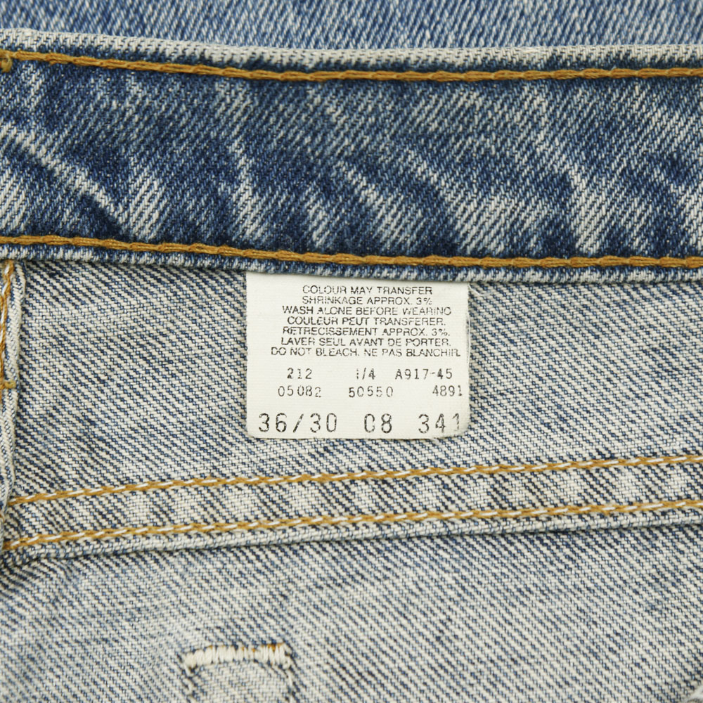 90s Levi's 550 Canada Made Denim Jeans Size 36