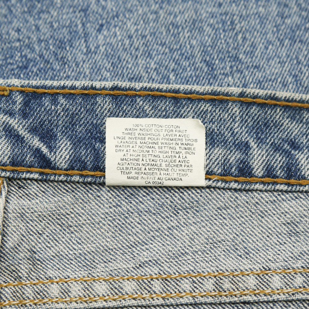 90s Levi's 550 Canada Made Denim Jeans Size 36