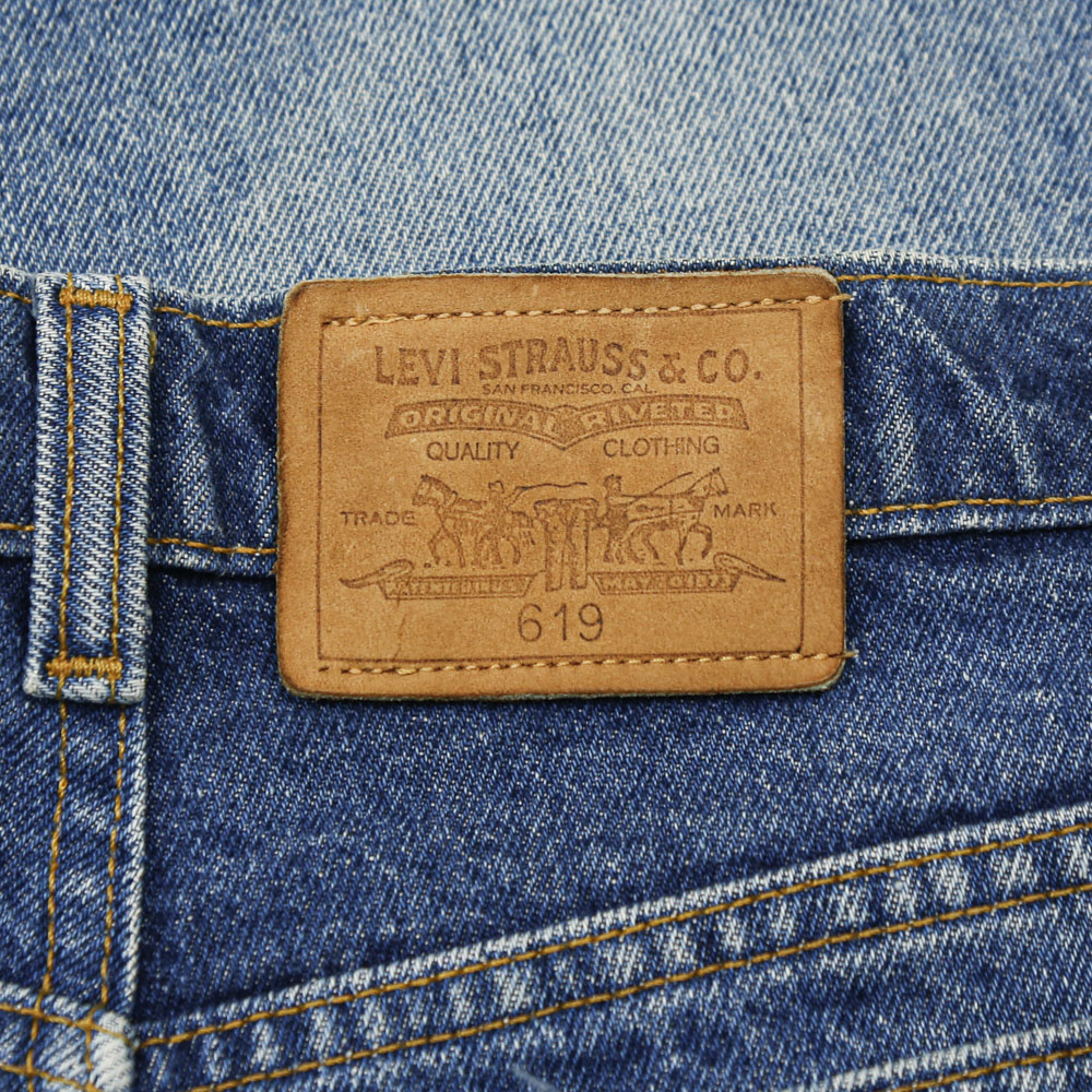 90s Levi's 619 Canada Made Denim Jeans Size 37