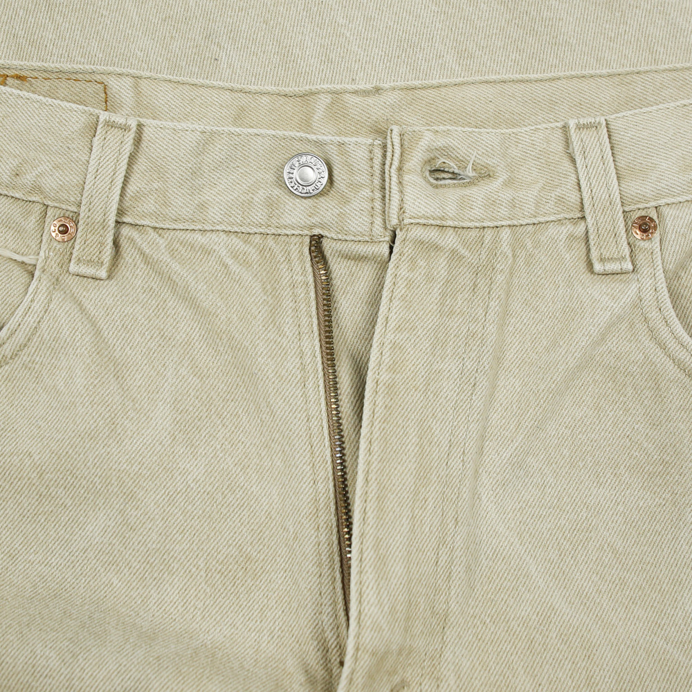 90s Levi's 550 USA Sand Denim Jeans Size 37