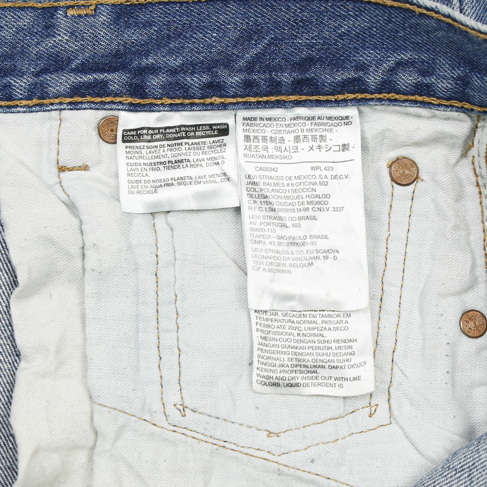 2010s Levi's 501 Denim Jeans Size 34