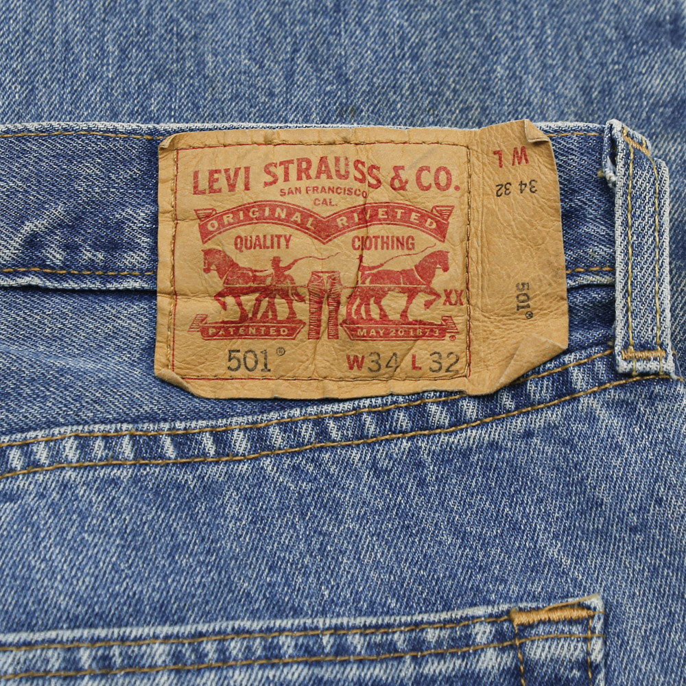 2010s Levi's 501 Denim Jeans Size 34