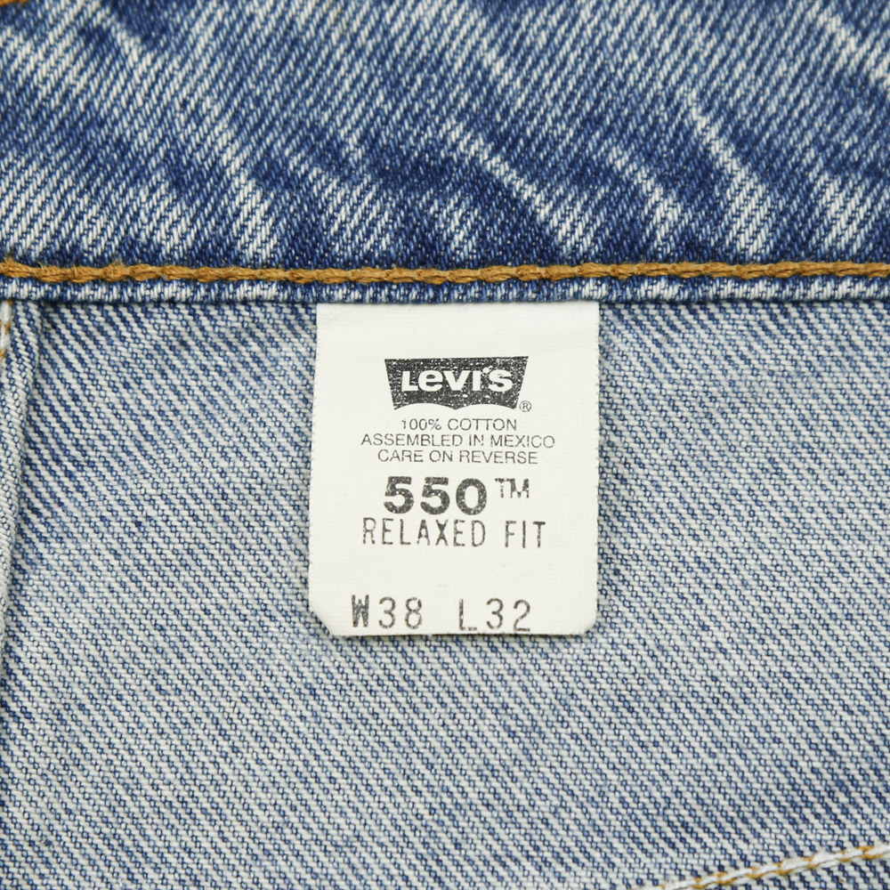 90s Levi's 550 Denim Jeans Size 37