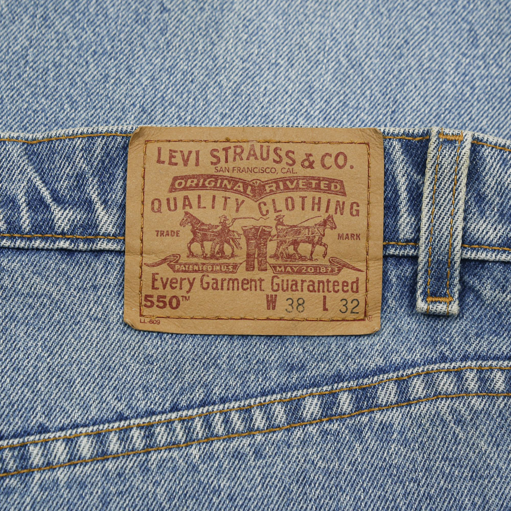 90s Levi's 550 Denim Jeans Size 37