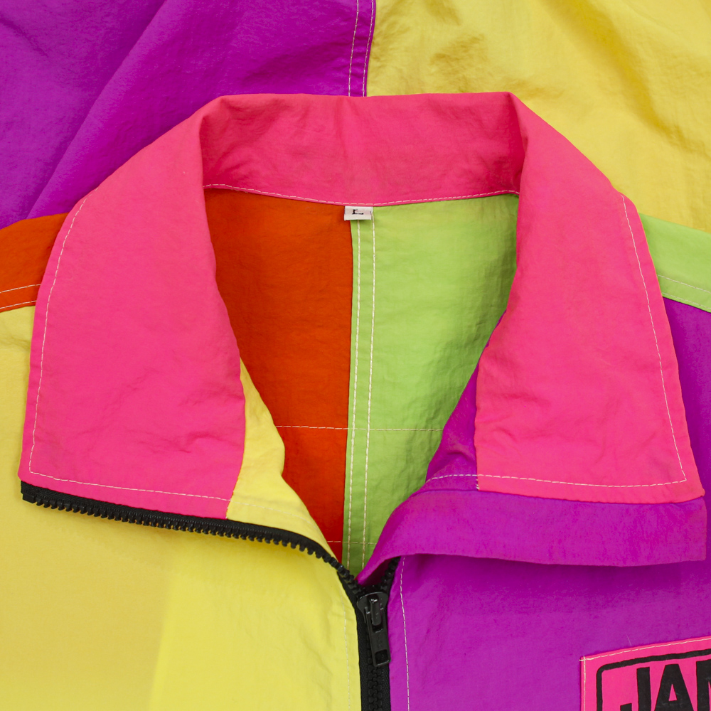 Jams World Hawaii Color Block Nylon Jacket Size L