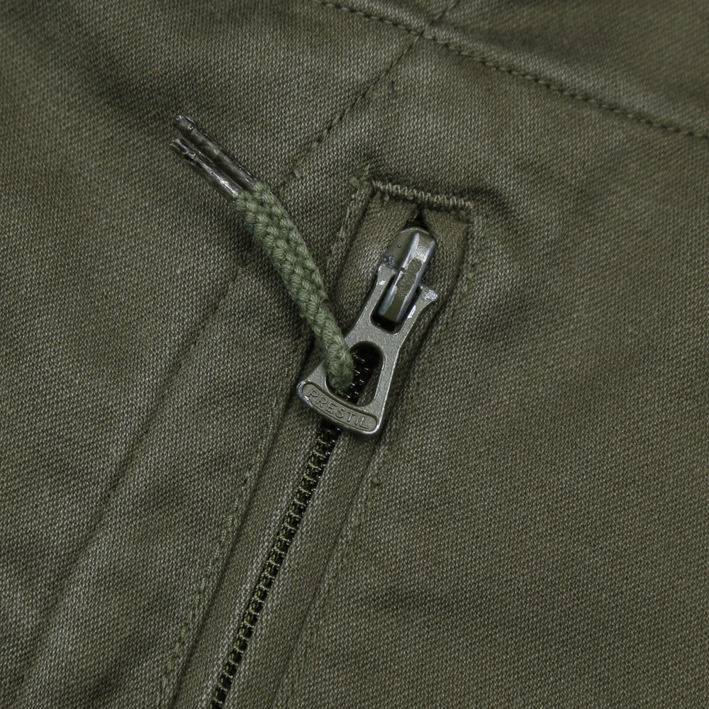 Vintage French Army Olive Field Jacket Size S