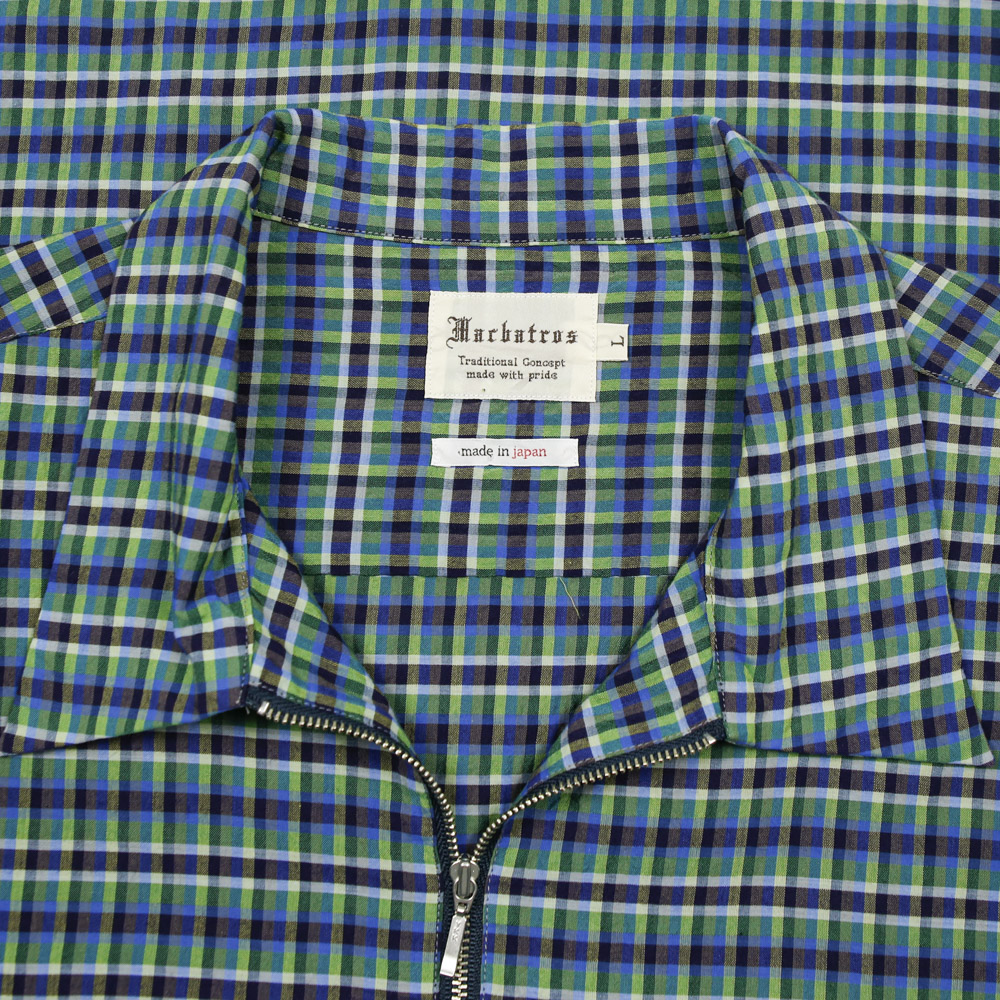 Macbatros Made in Japan Half-zip S/S Shirt Size L